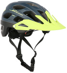 Kask rowerowy na rolki deskorolkę Nils Extreme MTW208 granatowo-zielony rozmiar M (53-58 cm)