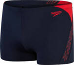 Męskie kąpielówki Speedo Hyperboom Spl Asht Am true navy/fed red rozmiar 30