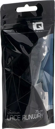 Sznurówki Iq cross the line LACE RUNWAY czarny