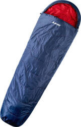 Śpiwór mumia turystyczny Hi-tec Arez II granatowy 230x80 cm
