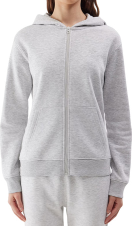 Bluza damska 4F F0956 szara 4FWSS24TSWSF0956 27M