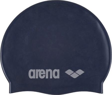 Dziecięcy czepek pływacki silikonowy Arena Classic Silicone Jr denim/silver