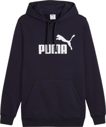 Bluza męska Puma ESS No.1 Logo Hoodie TR granatowa 682572 16