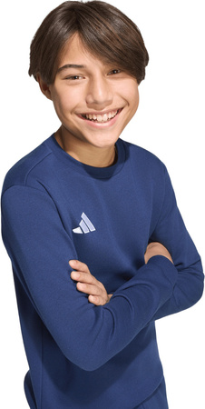 Bluza dla dzieci adidas Entrada 26 Sweat Top granatowa JZ6552