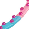 Hula hop koło z kulkami wyszczuplające odchudzjące SMJ Wide 110 cm 1,25 kg