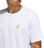 Koszulka męska adidas Lil Stripe Spring Break Graphic Short Sleeve Basketball Tee biała IC1868
