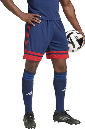 Spodenki męskie adidas Squadra 25 niebiesko-czerwone JH3408