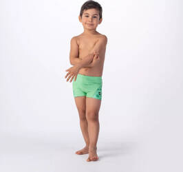 Dziecięce bokserki slipy kąpielowe kąpielówki Aquawave Idaro rozmiar 128 cm