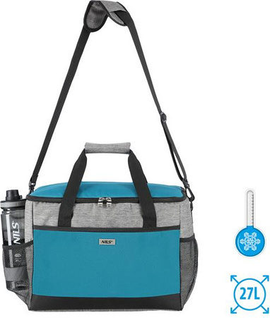 Torba termiczna lodówka niebieska 27l Nils nc3150