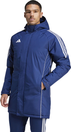 Kurtka męska adidas Tiro 24 Stadium Parka niebieska IR9495