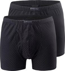 Męskie bokserki majtki bawełniane Fitanu Lusho 2pak rozmiar M