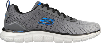 Buty męskie Skechers Track-Ripkent szare 232399 CCGY