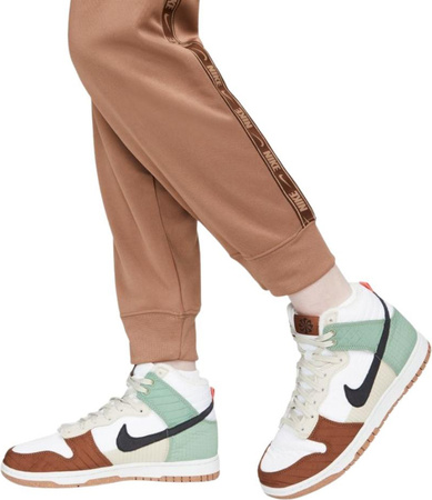 Spodnie damskie NSW PK Tape Reg brązowe DM4645 256