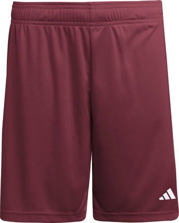 Spodenki dla dzieci adidas Entrada 26 bordowe JZ6527