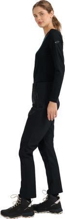 Spodnie trekkingowe damskie 4F softshell FNK F0988 czarne 4FWAW25TFTRF0988 20S