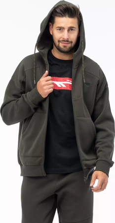 Męska bluza bawełniana z kapturem Hi-tec Hobbito rozmiar XXL