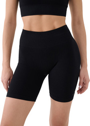 Legginsy damskie 4F FNK F014 czarne 4FWSS25TFSTF014 20S