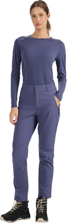 Spodnie trekkingowe damskie 4F softshell FNK F0988 denim 4FWAW25TFTRF0988 32S