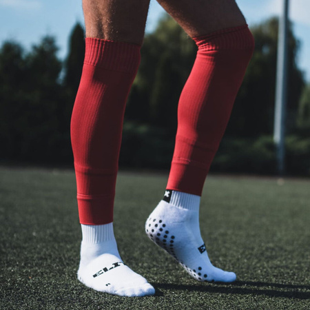 Rękawy piłkarskie Proskary senior czerwone