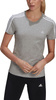 Koszulka damska adidas Essentials Slim T-shirt szara GL0785