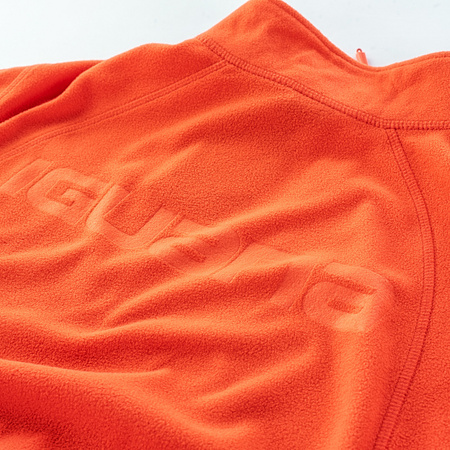 Męski polar ciepła bluza polarowa ze stójką na zamek Iguana Vilos pomarańczowy rozmiar XXL