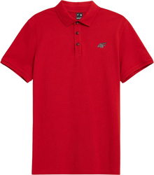 Koszulka męska 4F czerwona NOSH4 TSM356 62S