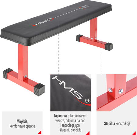 Ławka do ćwiczeń HMS L1211