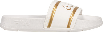 Klapki damskie Fila Morro Bay Logo biało-złote FFW0102 13069