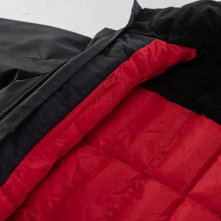 Męska kurtka puchowa z kapturem ocieplana narciarska pikowana Hi-tec Helten rozmiar XXL