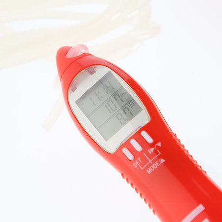 Skakanka treningowa do ćwiczeń z licznikiem HMS SK46 275cm