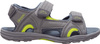 Sandały dla dzieci Kappa Early II K Footwear Kids szaro-limonkowe 260373K 1633