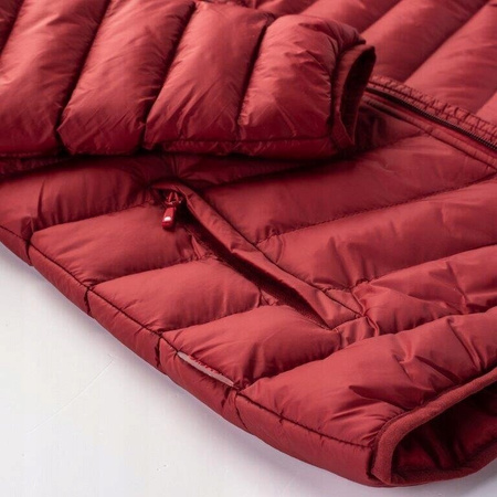 Męska kurtka puchowa z kapturem pikowana Hi-tec Salrin rozmiar XXL