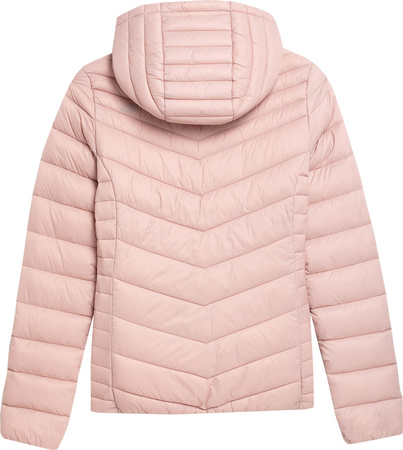 Kurtka damska puchowa 4F F095 różowa 4FSS23TDJAF095 56S