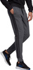 Spodnie męskie adidas Essentials Tapered Cuff 3 Stripes ciemnoszare GK8826