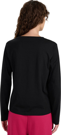 Koszulka damska 4F longsleeve F431 czarna 4FWMM00TLONF431 20S