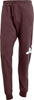 Spodnie męskie adidas Essentials Big Logo French Terry bordowe JE8972