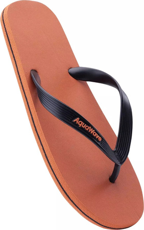 Męskie klapki japonki plażowe basenowe Aquawave Roboor rozmiar 46