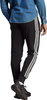 Spodnie męskie adidas Essentials French Terry Tapered Cuff 3-Stripes czarne HA4337