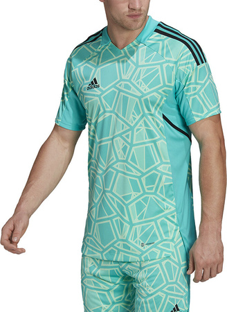 Koszulka męska Condivo 22 Goalkeeper Jersey Short Sleeve zielona HB1618