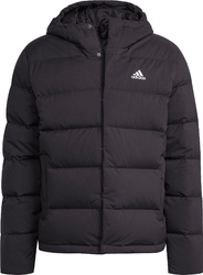 Kurtka męska adidas Helionic Hooded Down czarna HG8751