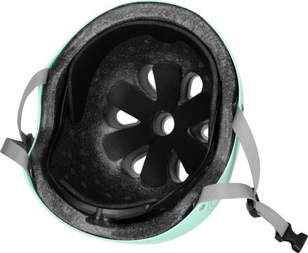 Dziecięcy kask rowerowy na rolki hulajnogę regulowany Nils Extreme MTW001-1 miętowy r L (58-61cm)