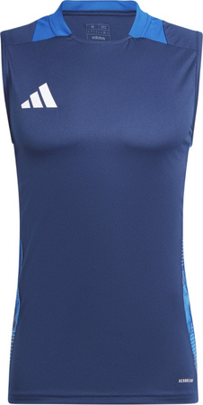 Koszulka męska adidas Tiro 24 Competition Training Sleeveless Jersey granatowa IR5476