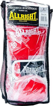 Rękawice bokserskie Power Gel 10 OZ czerwone