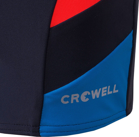 Kąpielówki dla chłopca Crowell Lenny kol.02 granatowo-pomarańczowo-niebieskie