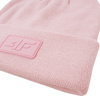 Czapka dla dzieci zimowa ciepła 4F U653 jasny róż 4FJWAW25ACAPU653 56S