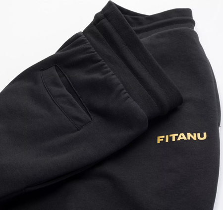 Damskie spodnie dresowe bawełniane Fitanu Farines W rozmiar XL