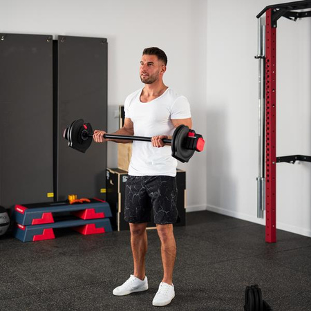 Zestaw regulowanych sztangielek 43,5 kg HMS sgr40 pro set 2w1