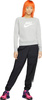 Bluza damska Nike Essentials Crew FLC HBR szara BV4112 063