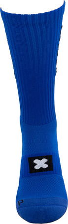 Skarpety treningowe piłkarskie antypoślizgowe Proskary junior niebieskie