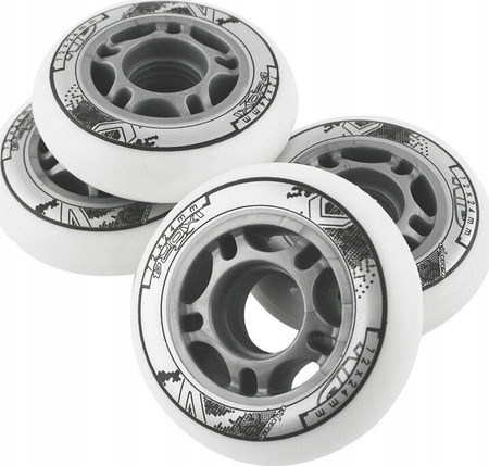 Kółka do rolek Nils Extreme PU 76x24mm 82A 4 sztuki